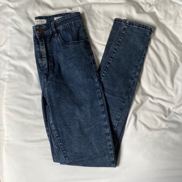 Jean Bullhead Super Skinny Pour Femme/junior - Taille 11R, Coupe Basse, Entrejambe 30 - Occasion Très Bon état
